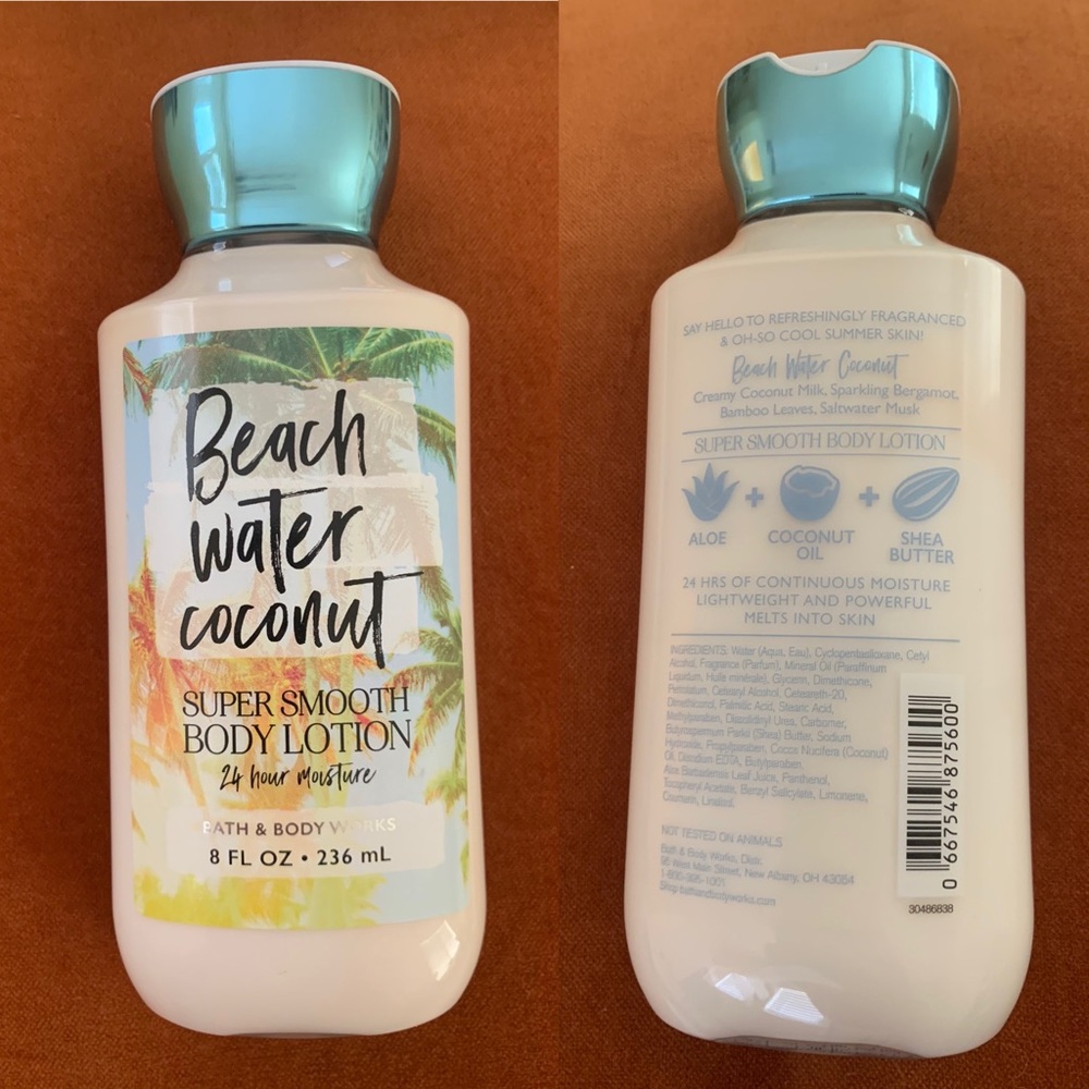 Bath and Body Works Beach Water Coconut Lotion